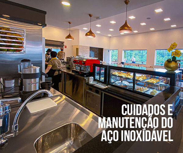 Leia mais sobre o artigo Cuidados e manutenção do aço Inoxidável